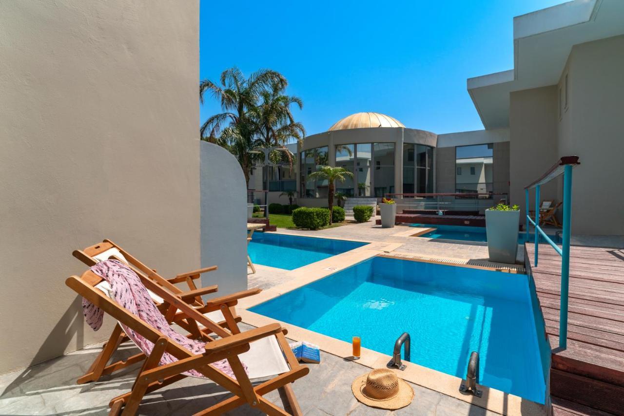 All Senses Ocean Blue Sea Side Resort Kremasti  Exterior photo