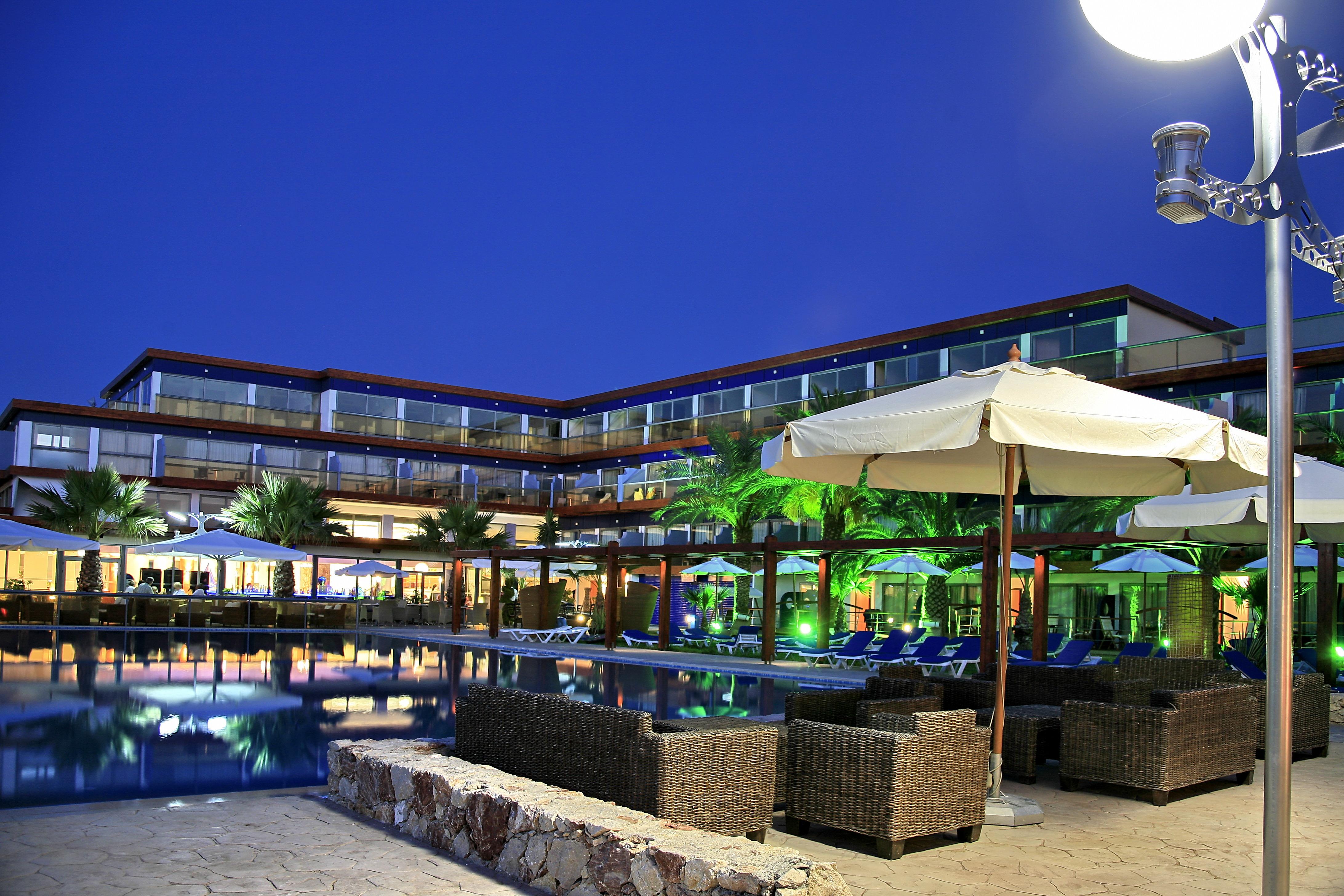 All Senses Ocean Blue Sea Side Resort Kremasti  Exterior photo